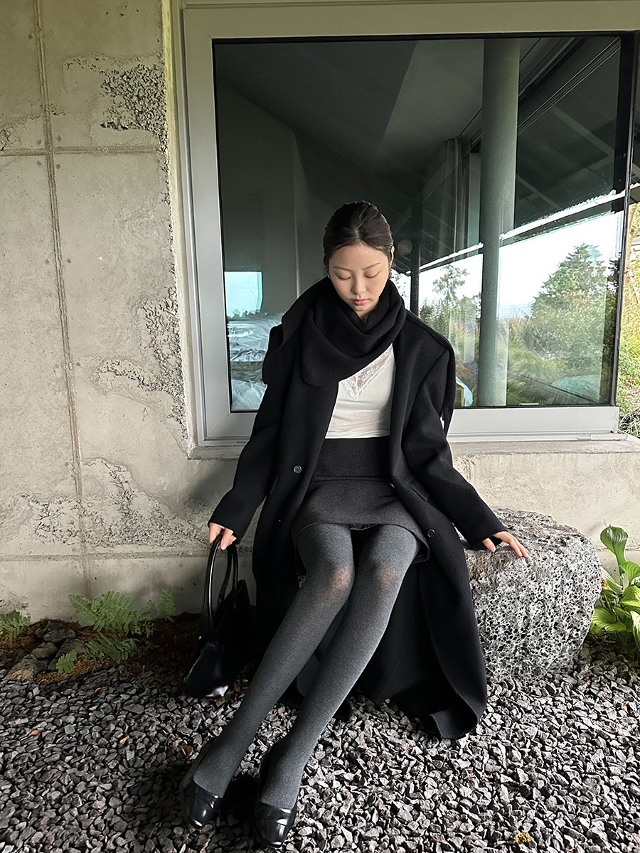 X2120 Slimming skirt New style for winter, crisp and practical plush woolen skirt