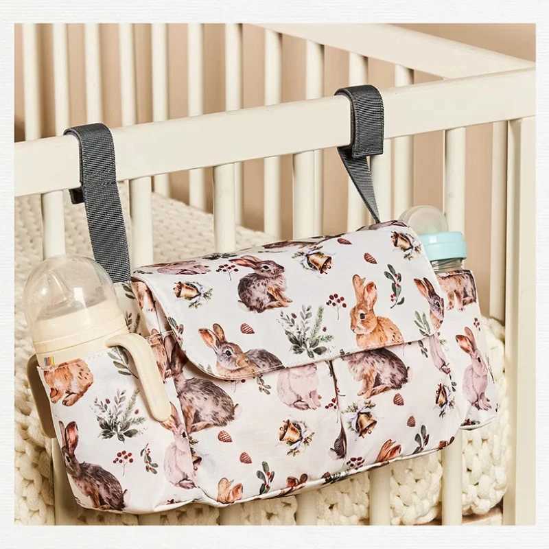 Multi Functional Waterproof Baby Stroller Hanging Bag Storage Bag Bottle Water Cup Bag Baby Stroller Hanging Bag Hanging BagXJ250117