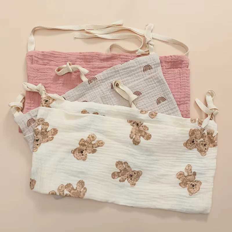 Baby bedside dual-pocket storage bag Portable diaper storage bag Newborn bedside multi-functional storage bag cuteXJ250117