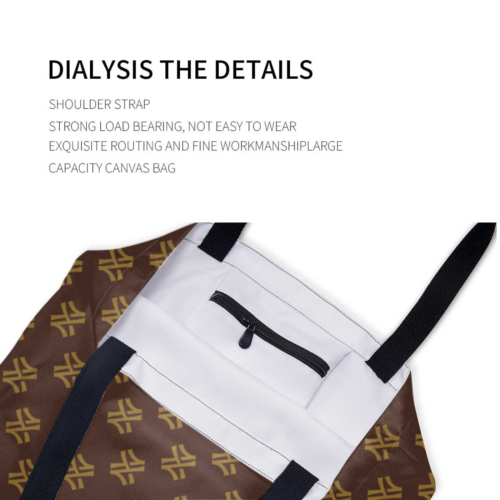 NXY Vintage Large Capacity Bag Ladies Vintage Commuter Tote Bag College Class Shoulder Bag Ladies