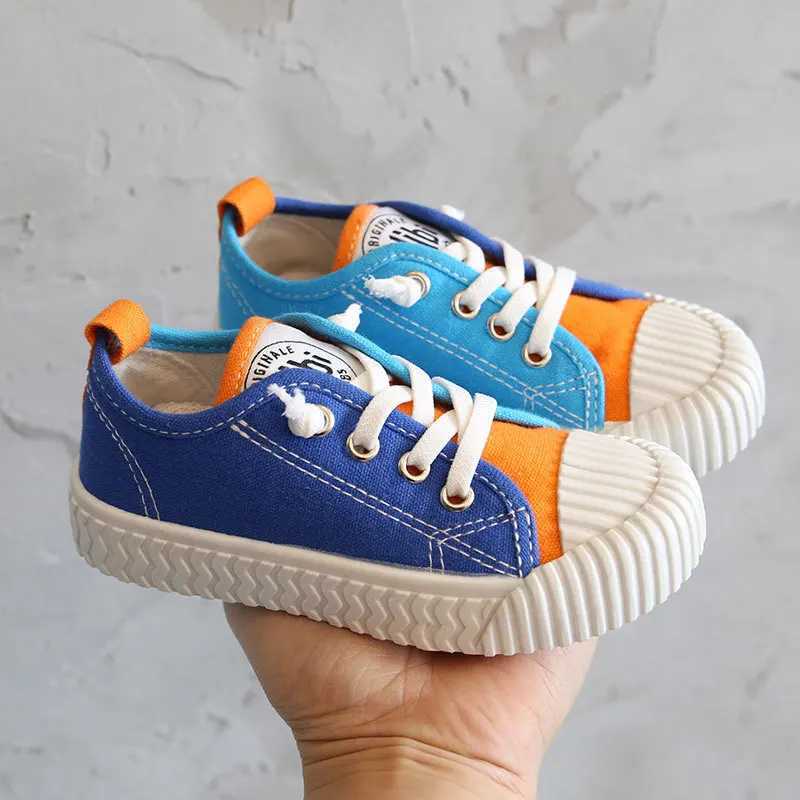 Children Canvas Shoes Board Men Biscuit Sole Casual Shoe Trend Kids Shoe for Girl Casual Sneaker for Boy Kids Toddler Boy ShoesXJ250118