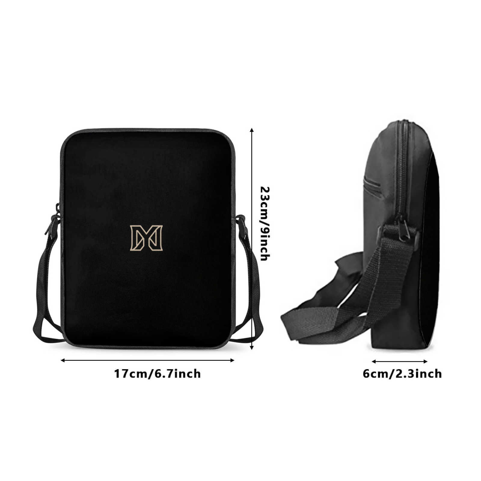 NXY Casual And Versatile Shoulder Bag Solid Fashion Oxford Shoulder Bag Durable Mini Black Mobile Phone Bag Waist Pack Men