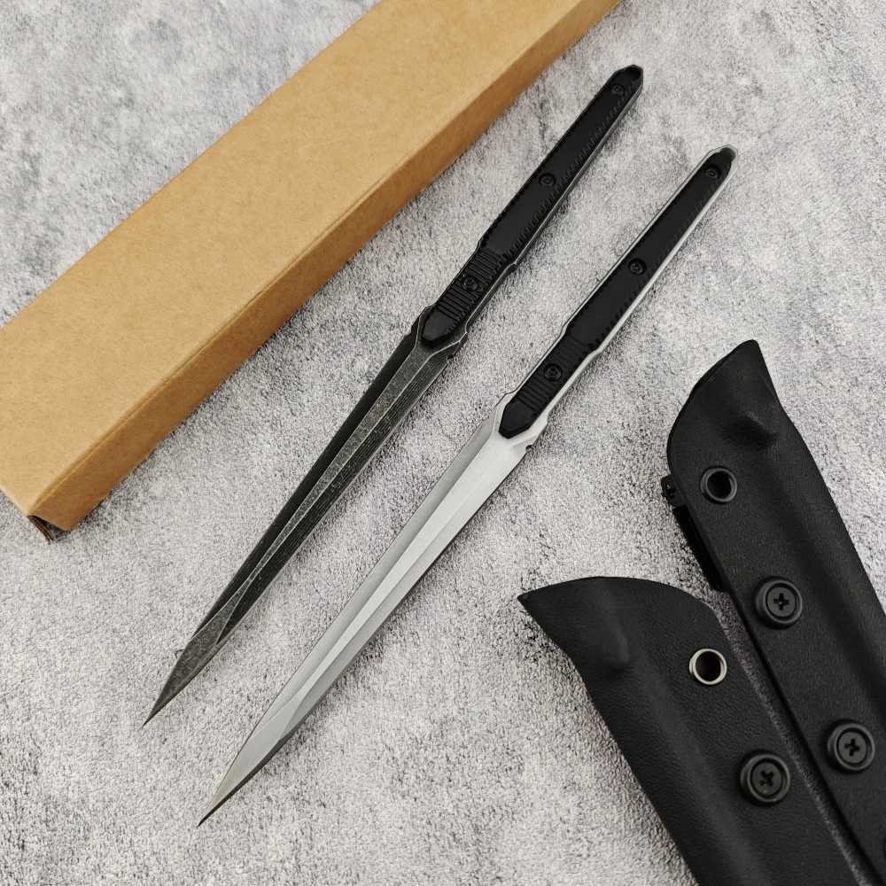 High Quality Kitchen Knife 440C Blade Aluminum Handle Multifunctional Fixed Blade Sharp Meat Cutter Stainless Steel KnifeXJ250117