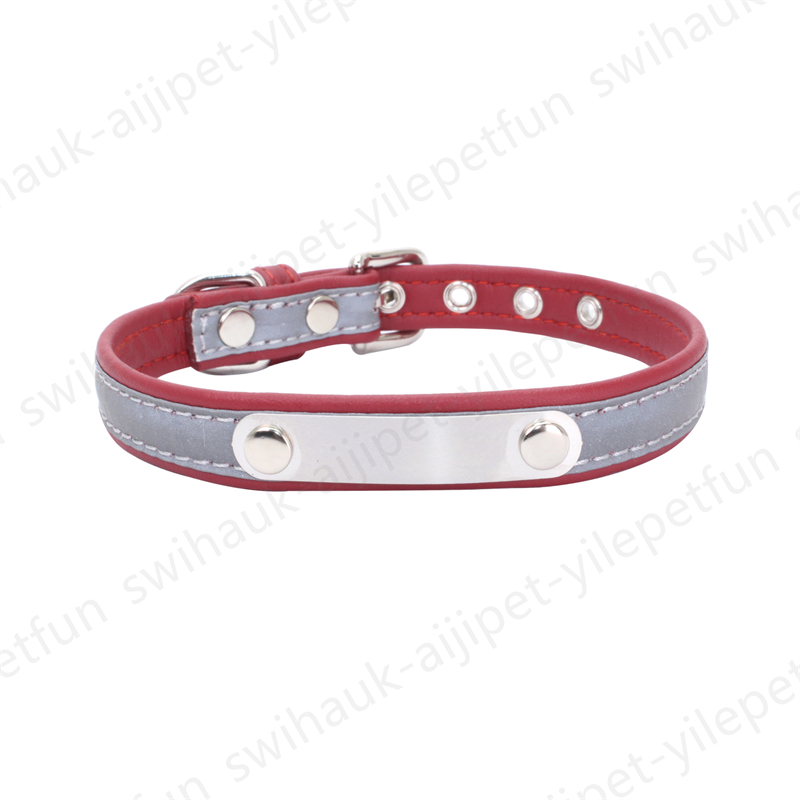 Collars Reflective Dog Collar Multicolor Cute Dogs Cat Collars Adjustable Buckle Collar Necklace Pet Supplies