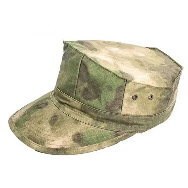 Tactical Octagonal Military Airsoft Training Camouflage Hat Combat Solider Sty Army Camo Hat Hunting AccoriesXJ250116