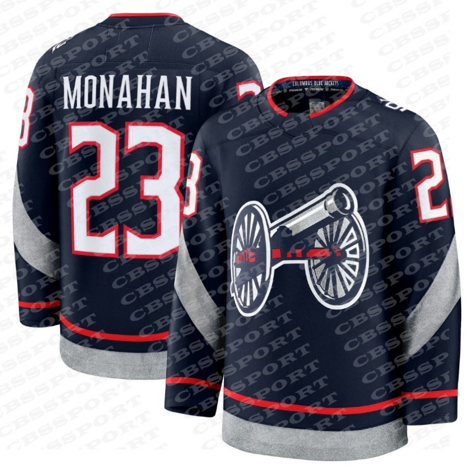 38 Boone Jenner Columbus Blue Jacket 2025 Stadium Series Hockey Jersey Adam Fantilli Johnny Gaudreau Kent Johnson Ivan Provorov Zach Werenski Merzliki