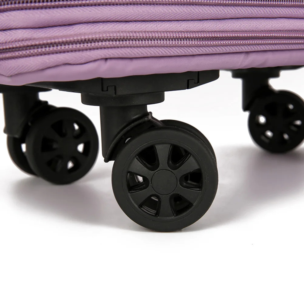 Travel Trolley Luggage With Wheels Pulley Portable Collapsible Expandable Storage Bag Fashion Large Capacity Clothes 250114