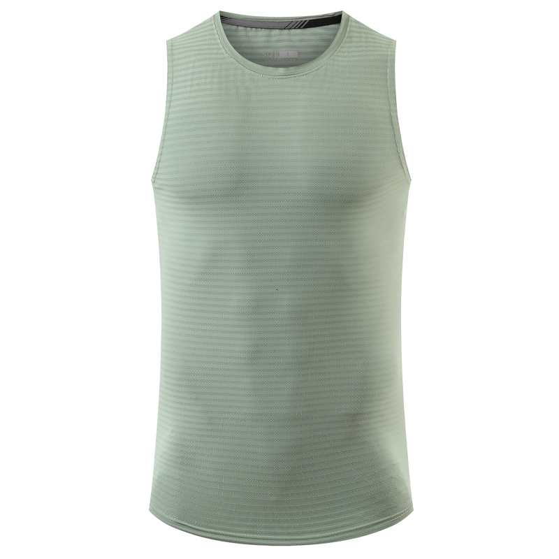 Ddmyoutdoor China Domestic Fiess Men Solid Tank Basketball V Neck Breathable Workout Singlets Sports Quick Dry Muscle Bodybuilding Running Vest