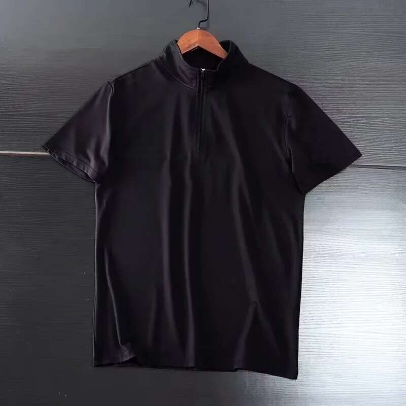 Ddmyoutdoor China Domestic Men Fiess Trainer Training T Shirts Workout Gym Compression Sweatshirt Running Football Jersey Man High Collar Sportswear T