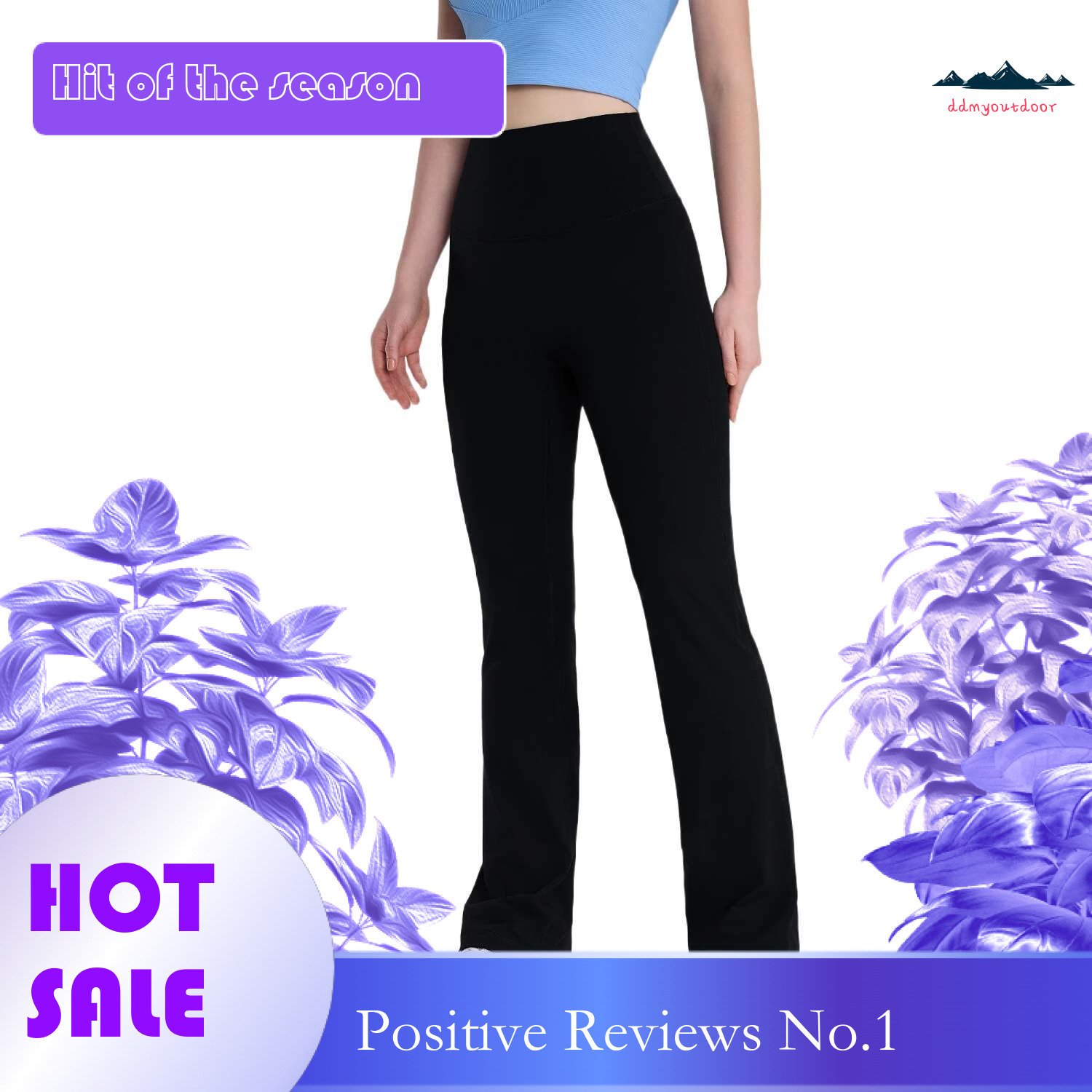 Ddmyoutdoor China Domestic Mermaid Curve High Waist Hip Lifting Women S Wide Leg No Embarrassment E Outdoor Sports Yoga Fiess Pants
