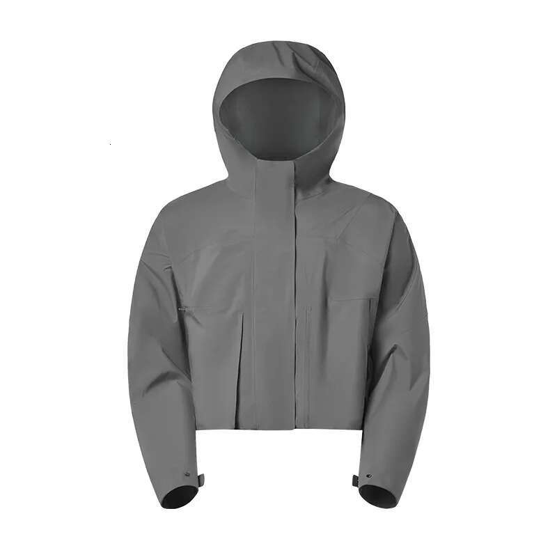 Ddmyoutdoor China Domestic Mermaid Curve Waterproof Windproof Breathable Rush Clothes Women S Hiking Camping Short Hooded Outdoor Mountaineering Suit