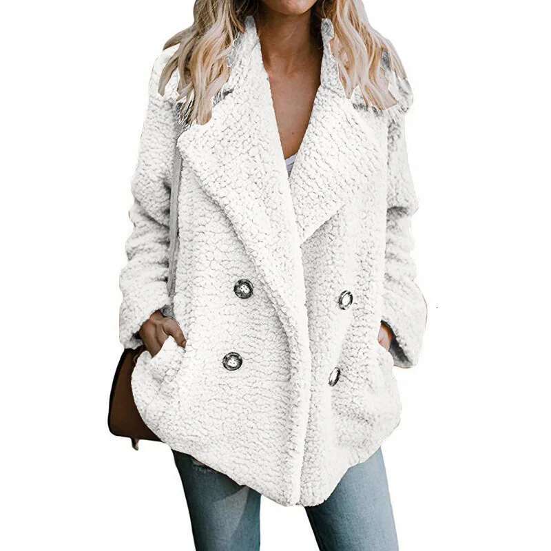 New Autumn Winter Women Faux Fur Coat Female Oversized Teddy Jacket Ladies Outerwear Overcoat Thick Warm Plush Coats
