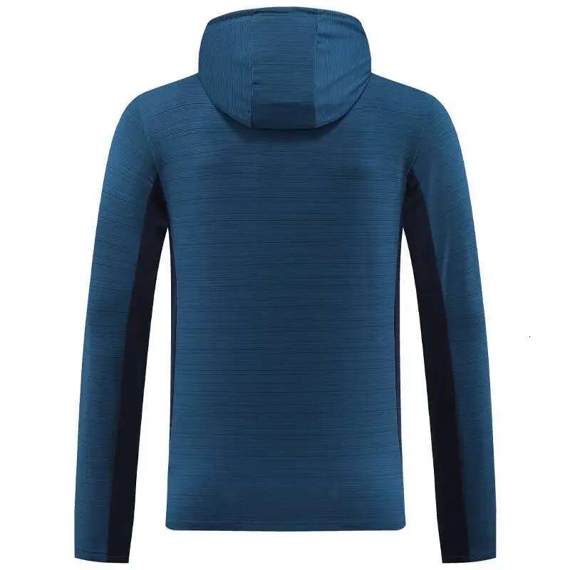 Ddmyoutdoor China Domestic Training Patchwork Sweatshirt Running Quick Dry Breathable Sports Hooded Gym T Shirt Thin Compression Men Causal Long Shirt