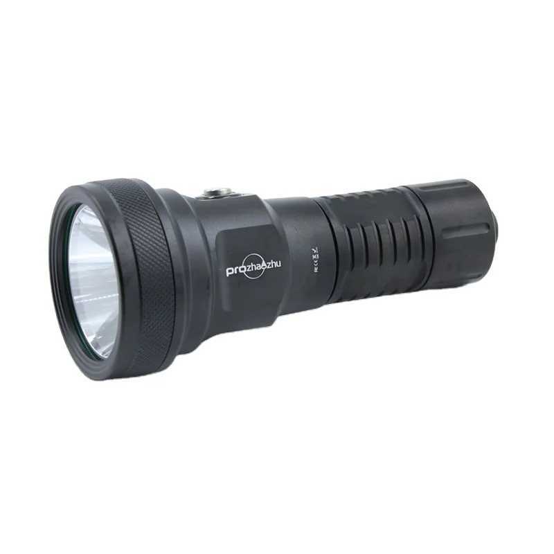 Aluminum Alloy 2500 Lumen LED Diving Light IP68 Waterproof 00M Underwater Rechargeable Scuba Diving TorchW241227