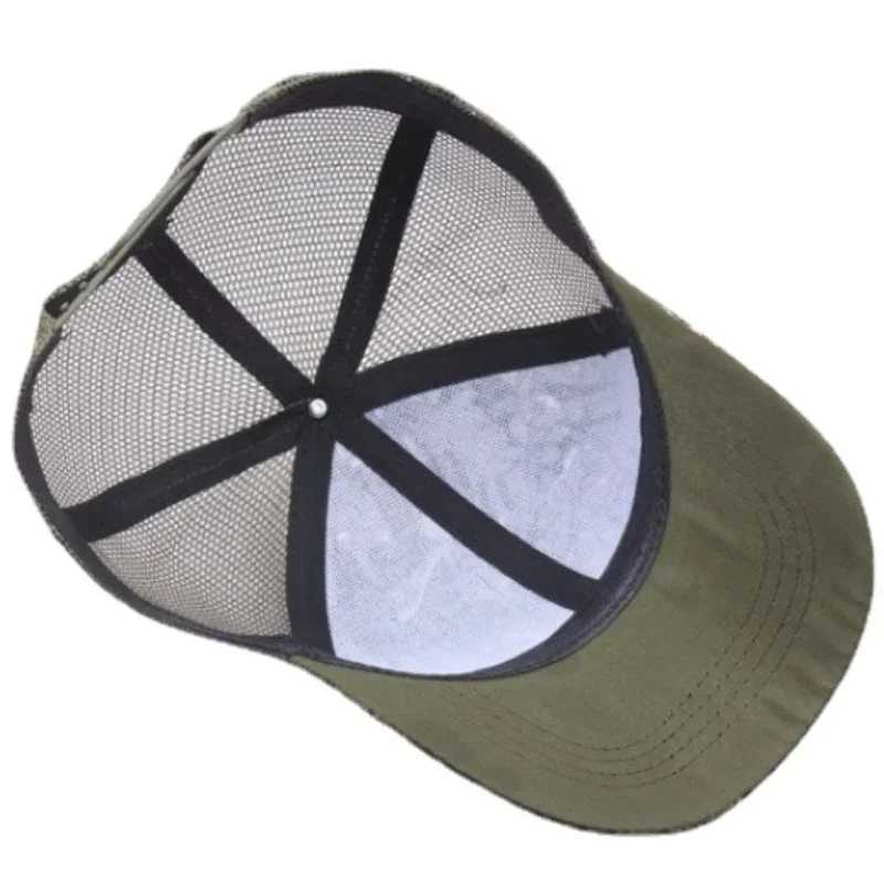 New Outdoor Sports Tactical Camouflage Hat Jung Hunting Hat Men Summer Sun Protection Breathab Mesh ed BaseballXJ250116