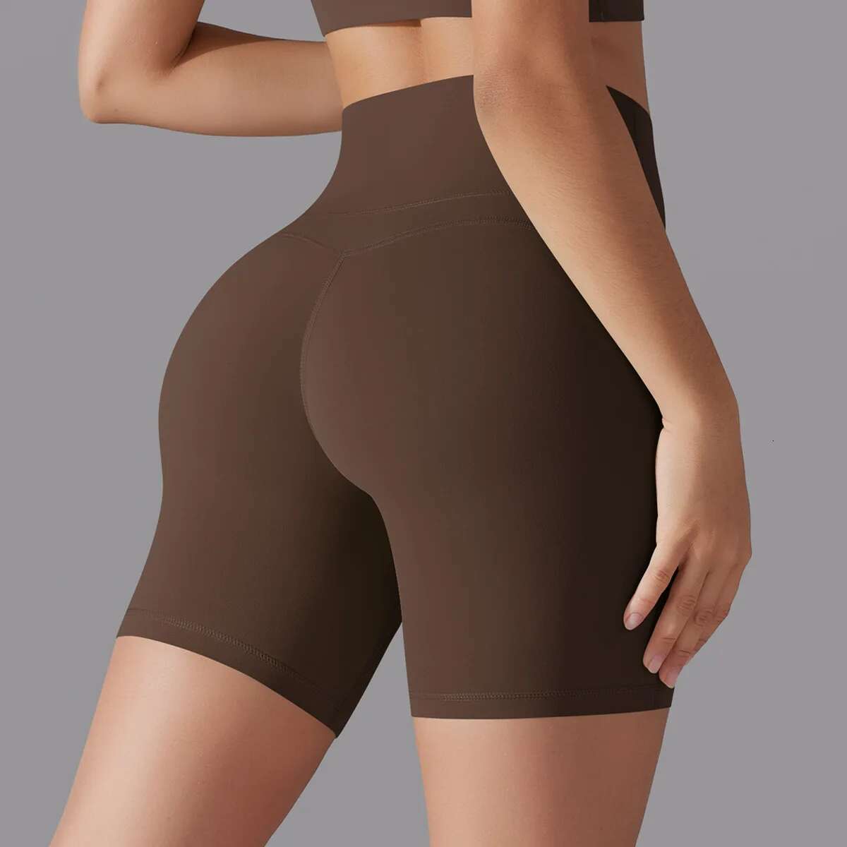 Ddmyoutdoor China Domestic Mermaid Curved High Waist Hip Lifting Panties No Embarrassment E Sports Shorts Running Fiess Yoga Pants Women