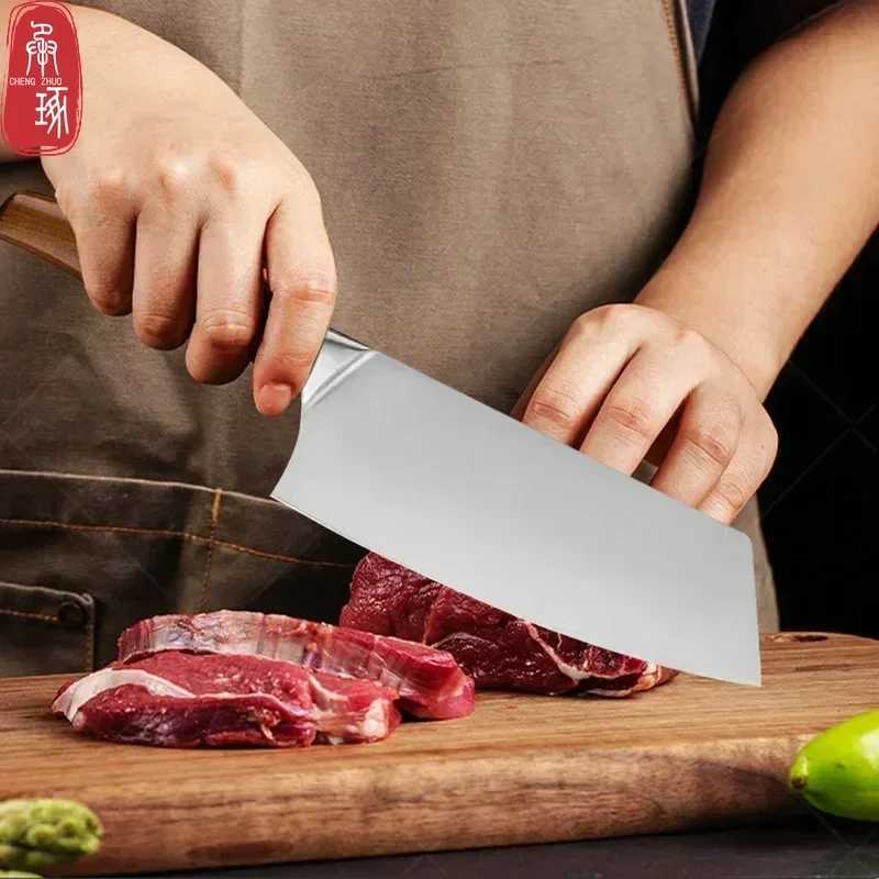 Professional Japanese Kitchen Knife Set Cooking Chef Knife Meat Cleaver Boning Knife Fruit Utility Knife Kitchen AccessoriesXJ250117