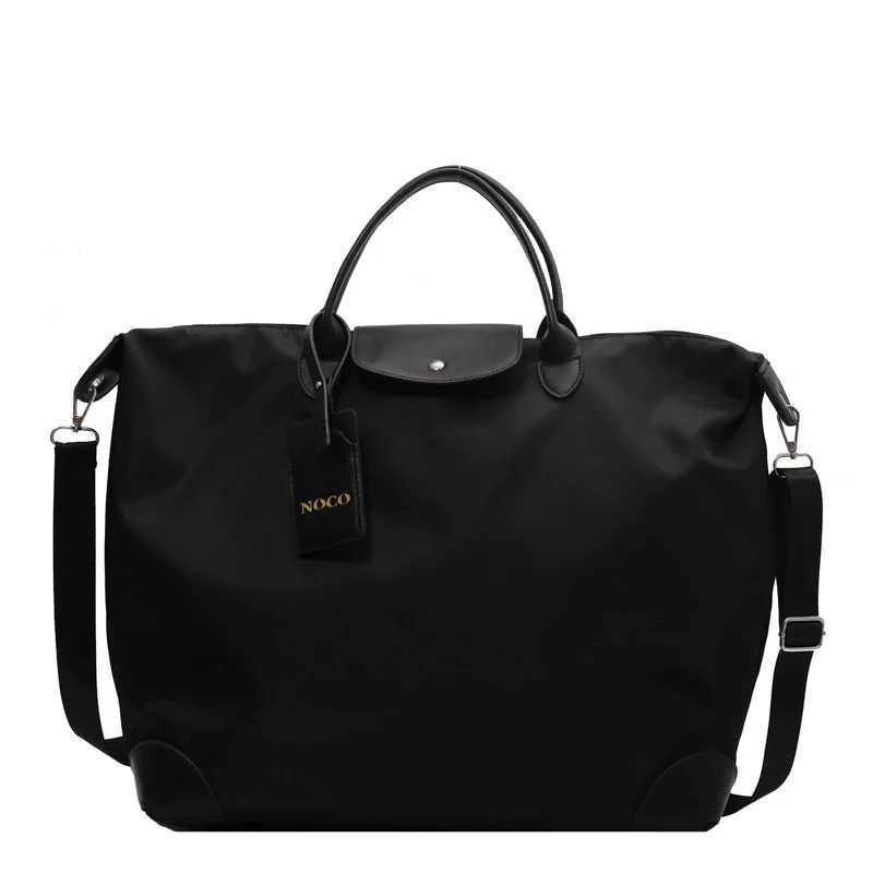 New Waterproof Nylon Large Totes for Women Fashion Big Package Shopping Lady Handbag Anti-tear Simple Leisure Woman Shoulder Bag T250118