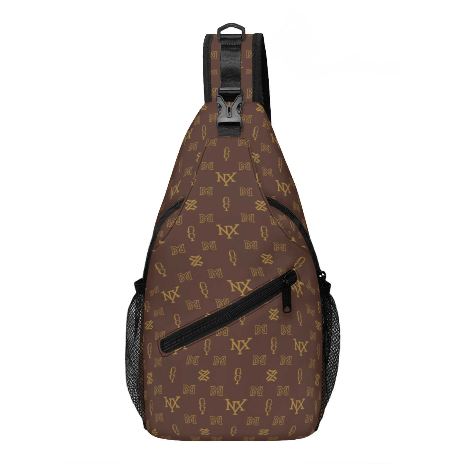 NXY Droplet Shaped Nylon Waterproof Unisex Chest Bag Women Sport Phone Crossbody Bag Men Cycling Portable Versatile Shoulder Bag