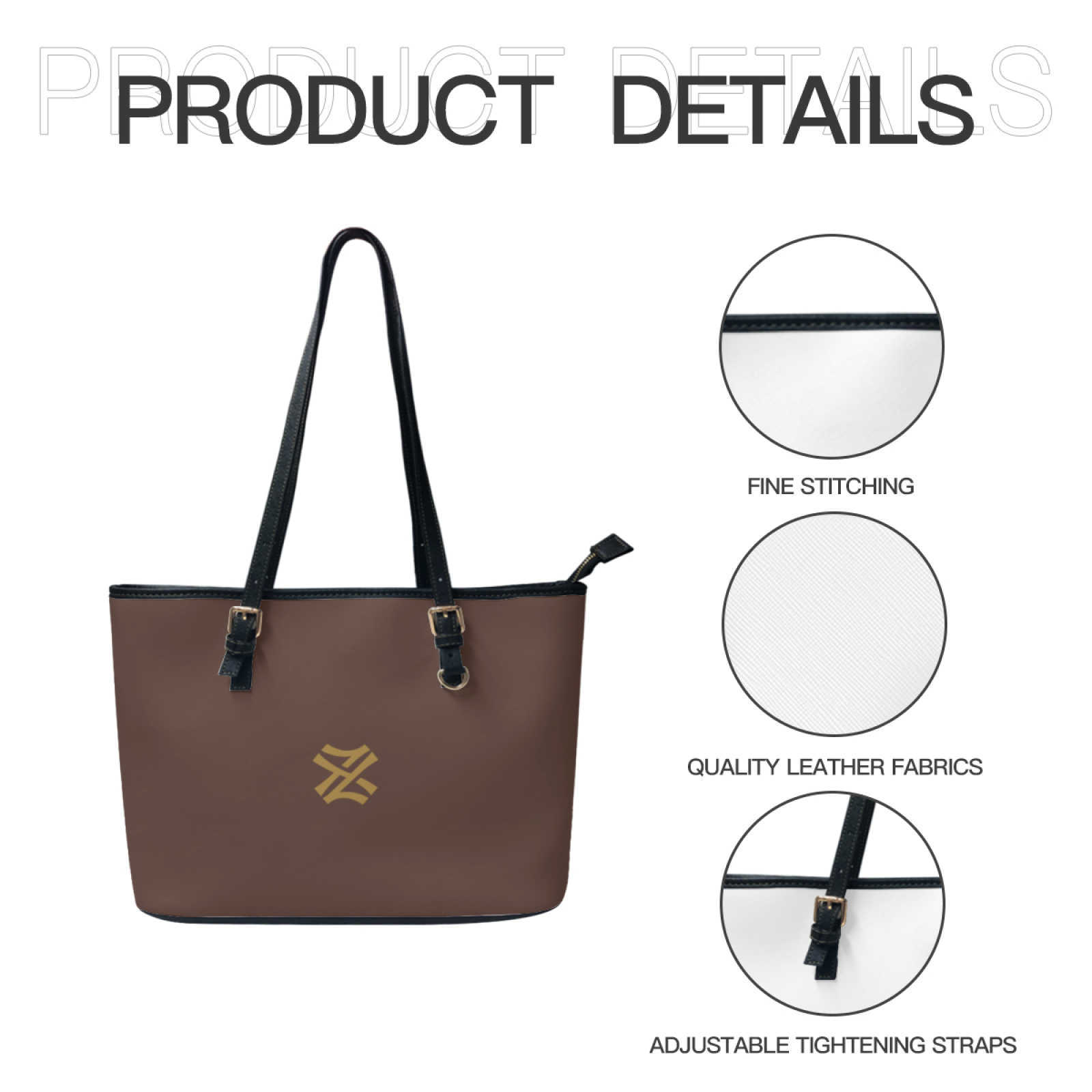 NXY Retro Fashion Women's New Solid Color Shoulder Bag PU Material Versatile Commuter Women's Large Capacity Handbag