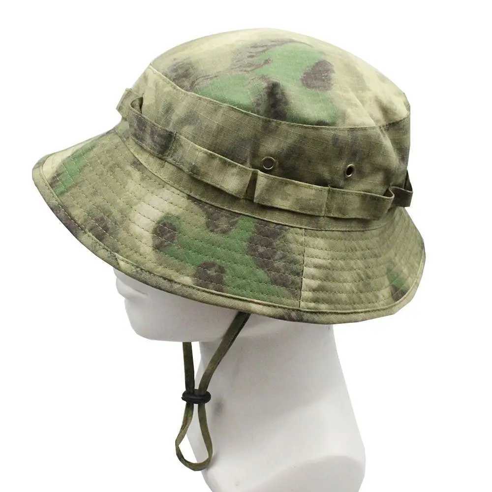 Sunscreen Boonie Hat Tactical Military Summer Sun Protection Camouflage Hunting Hiking Fishing Outdoor Sports Jung MenXJ250116