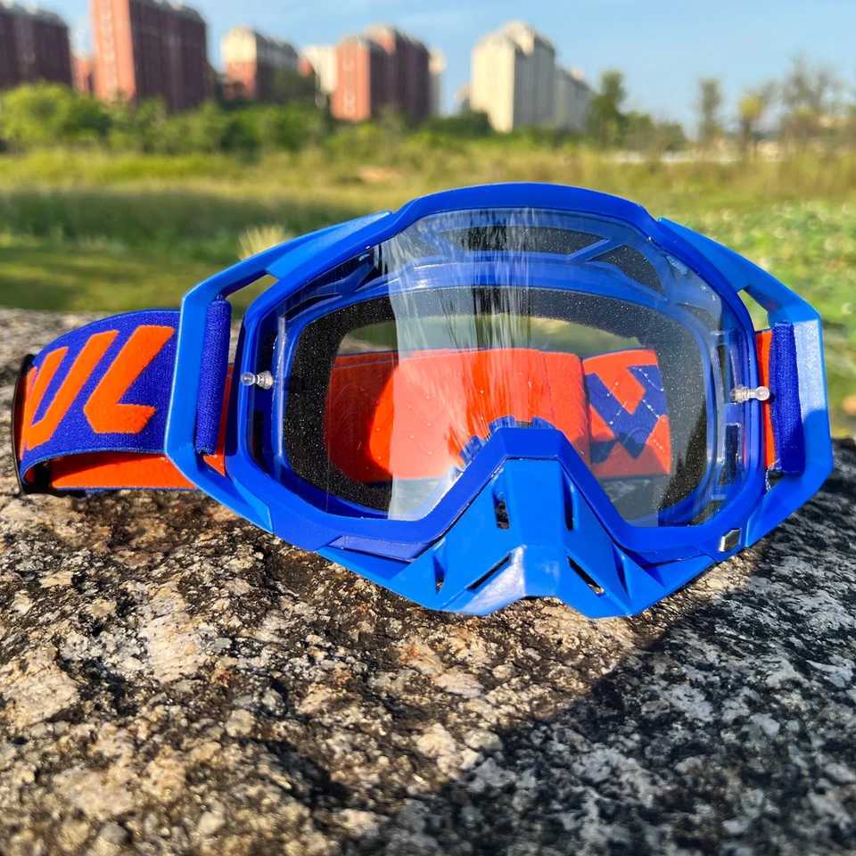 Off-road Goggles Motocross es Motorcycle Sunes Man MTB ATV Mask Windproof Protection Skiing Cycling Racing Goggles Z250117