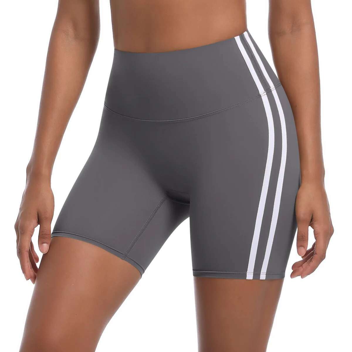 Ddmyoutdoor China Domestic Mermaid Curve Yoga Tight Riding Hip Lift Hot Pants Contrast Color Breathable Fiess Quick Drying Sports Shorts