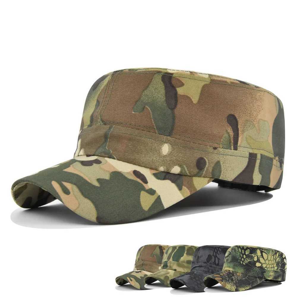 ic Vintage Flat Top Men Tactical Army Camouflage Flat Hats For Women Men Summer Camo Army Baseball s AdjustabXJ250116