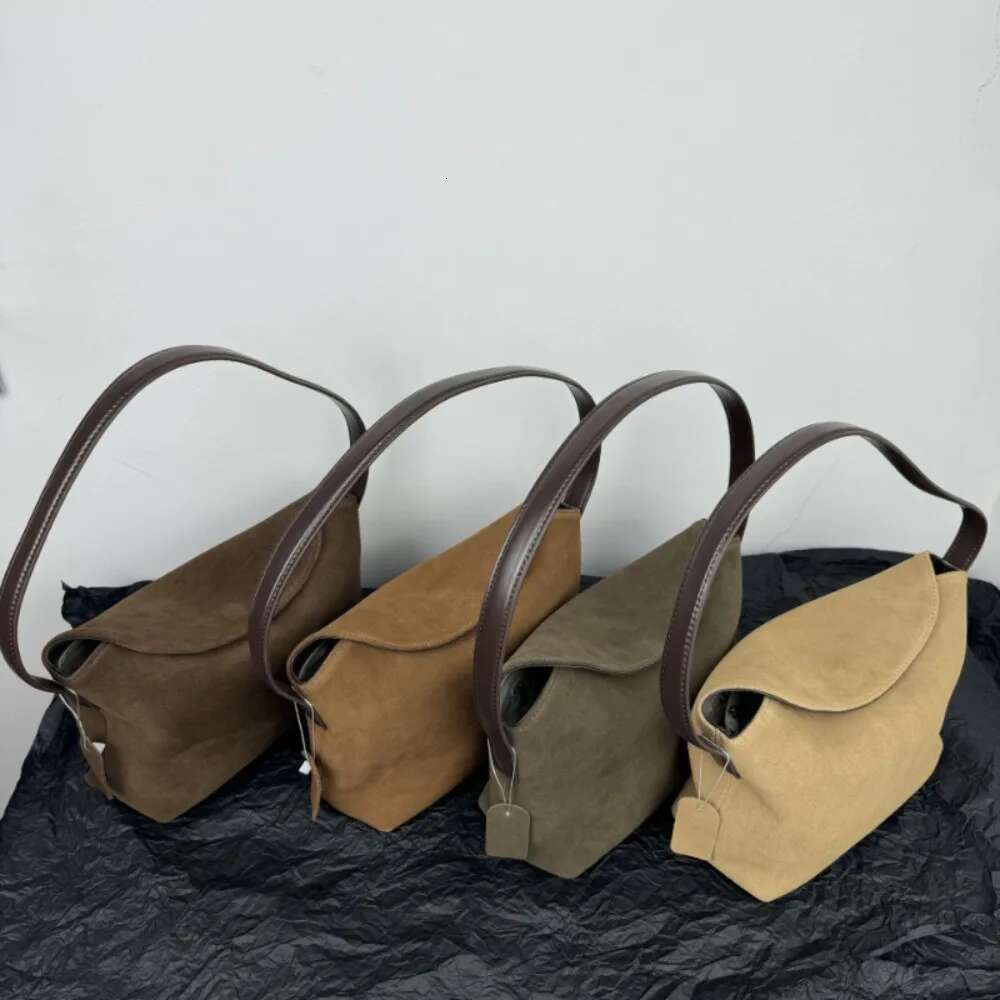 Korea Large Capacity Flip Cover All-Match Clutches Vintage Minority Leather Panelled Single-Shoulder Bag New Dermis Underarm