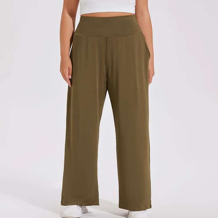 Ddmyoutdoor China Domestic Mermaid Curve Plus Size High Waist Hip Lifting Yoga Trousers Outdoor Wide Leg Fiess Naked Slimming Sports Flared Pants