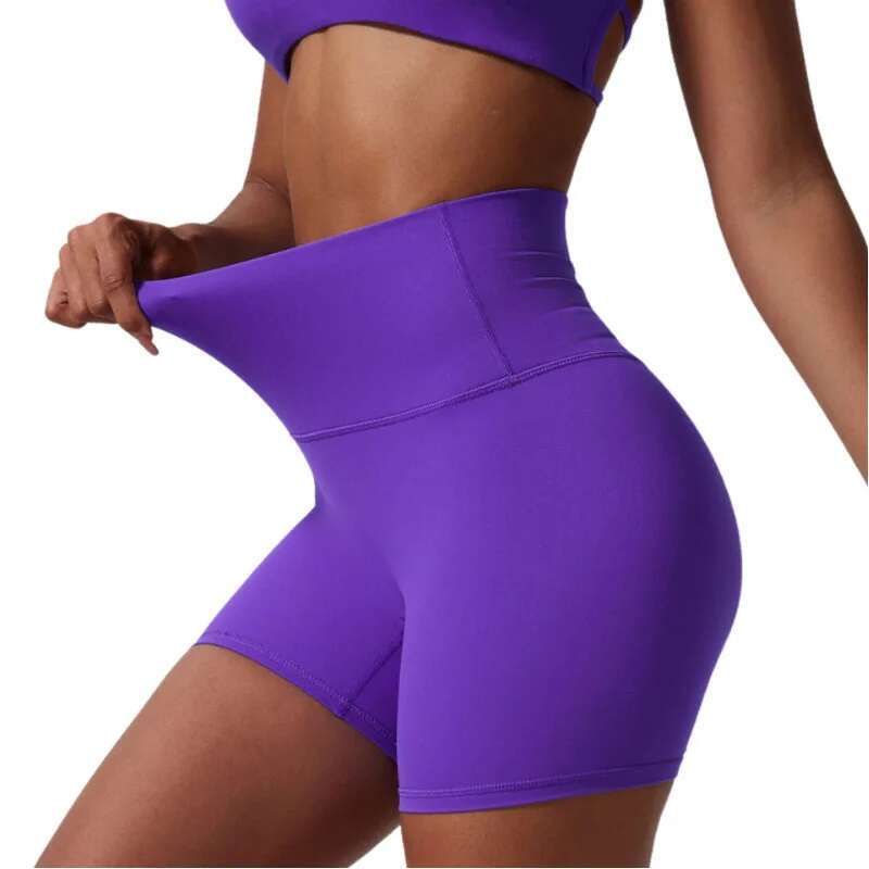 Ddmyoutdoor China Domestic INS Star Popular Yoga Running Fiess Elastic Shorts Mermaid Curve New High Waist Hip Tight Sports Sport Type