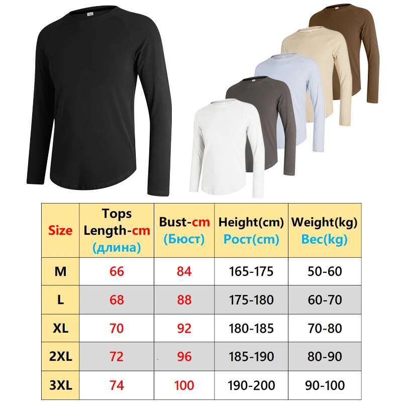 Ddmyoutdoor China Domestic Elasticity Gym Tee Mens Cotton Long Sleeves Casual Solid Color Running Pullover O Neck Good Quality Training Jogging Shirts