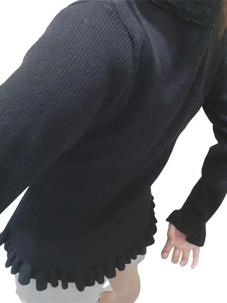 Lace Shirt Fairy Costume Y2k Aesthetic Single Breasted Long Sleeved Designer T-shirt Top Women's V-neck Ribbed T-shirt Street Wear