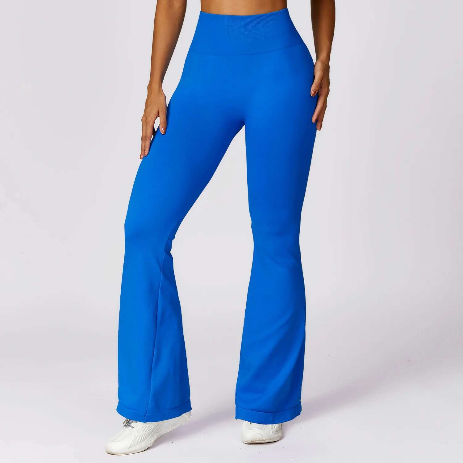 Ddmyoutdoor China Domestic Mermaid Curve Wide Leg Seamless Hip Lifting Yoga Flared Belly Tight High Waist Micro Blared Casual Sports Pants