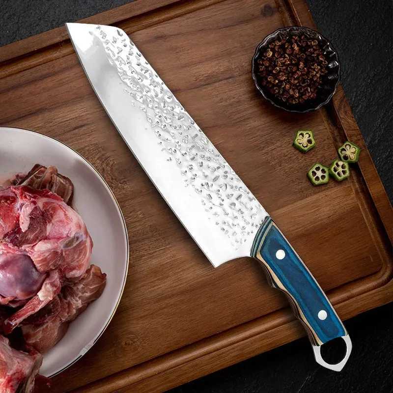 Forged Kitchen Knife 5C15mov Steel Boning Butcher Knife Ultra Sharp Chef Knife Wood Handle Meat Cleaver Knife Cook Tools BBQXJ250117