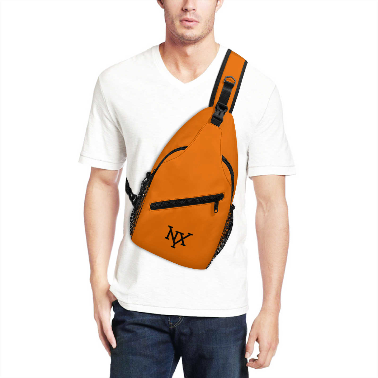 NXY Solid Color Crossbody Chest Bag Women Polyester Portable Work Waist Bag Simple Change Storage Unisex Chest Bag handbags designers