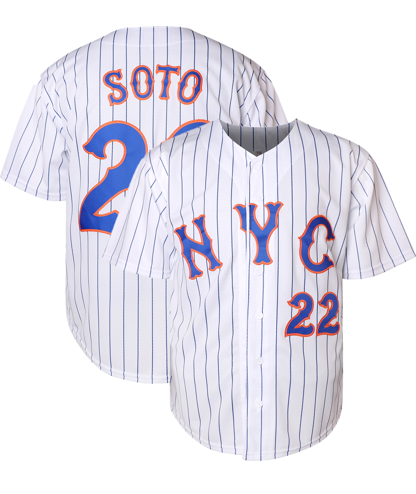 Juan Soto Francisco Lindor Custom Baseball Jersey Francisco Alvarez Alonso Nimmo Piazza Personalized Customized Jerseys Alvarez Custom Any Number Name