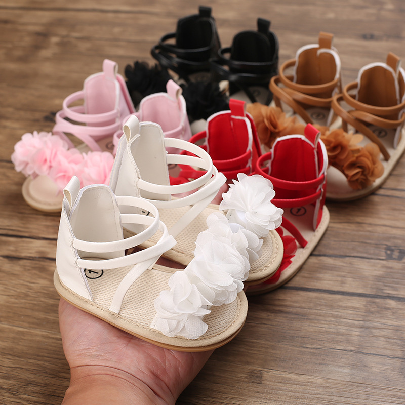 Baby shoes Summer new 0-1 year old girl baby casual sandals toddler shoes gift for hot weather 2025
