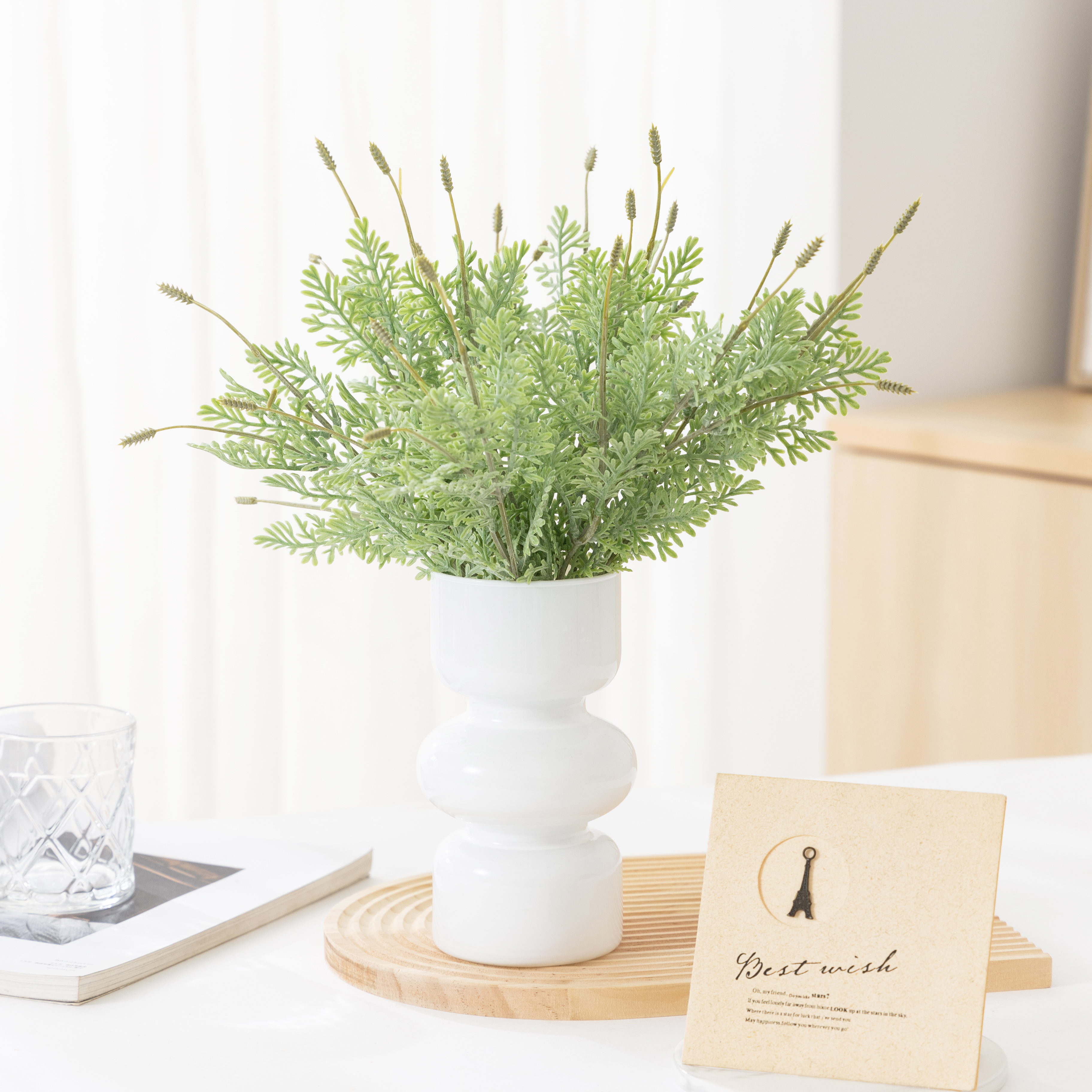 Scandinavian simulation Polish grass plants home model room decoration wedding background flower arrangement simulation syncope green plant ornaments