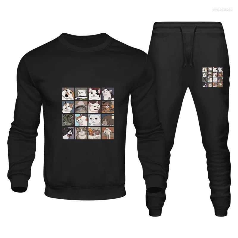 Men's Tracksuits 2025 Mens Sweat-shirt Set Hoodies And Sweatpants High Quality Male Outdoor Casual Sports Jogging Suit Gym Long Sleeve