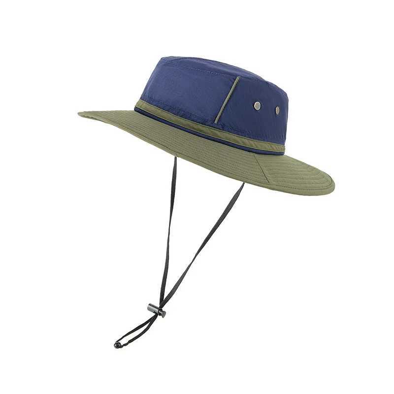 2024 Spring and Summer High Quality Dry Quickly Fisherman Hat Women Beach Sun Men Big Size Bucket Hats 56-58cm 58-60cmXJ250116