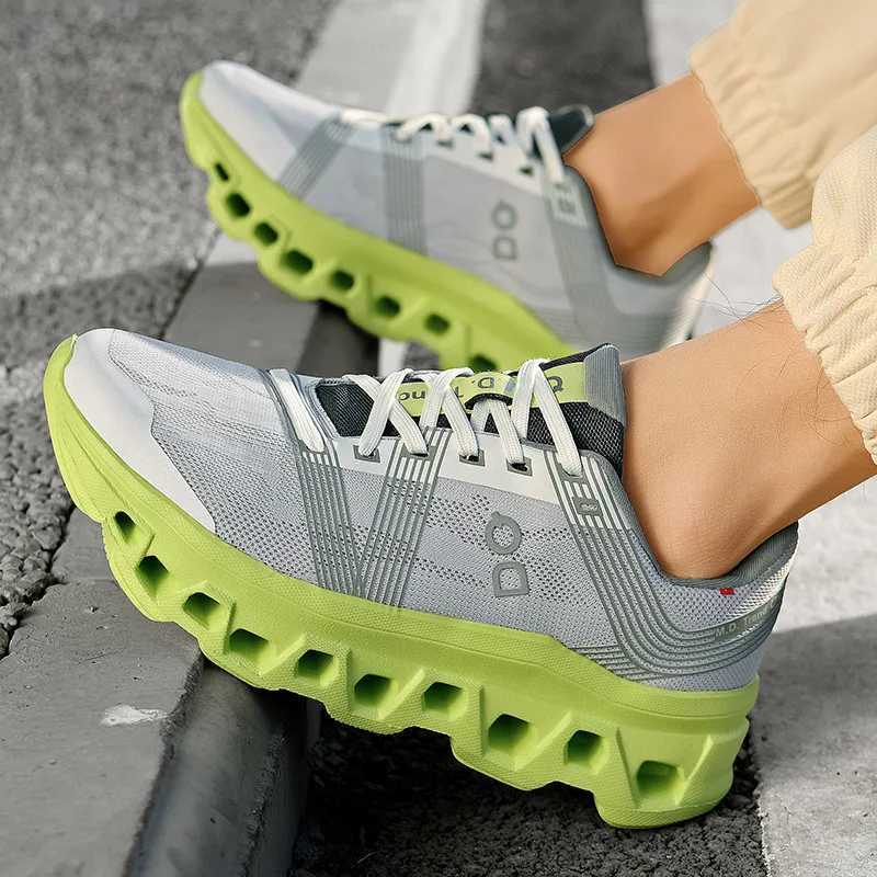 Men Sports Running Shoes Marathon Air Cushion Breathable Lightweight Mens Outdoor Hiking Athletic Nonskid Sneakers Jogging Race Z250411