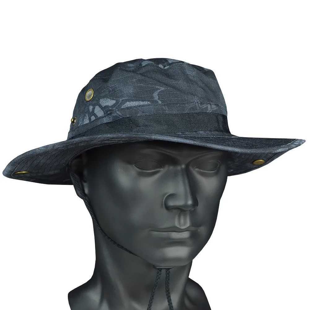 Tactical Airsoft Sniper Camouflage Boonie Hats Nepase Militares Army Mens American Military Accories A-tacs FGXJ250116