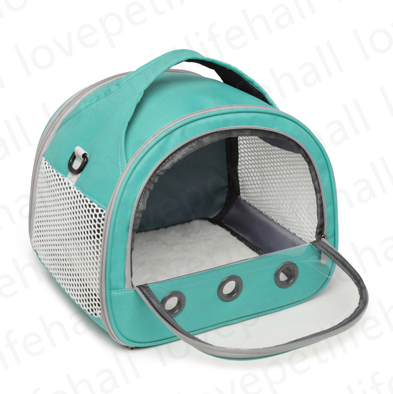 Dog Carrier Bag Portable Cat Handbag Foldable Travel Pet Bag Puppy Carrying Mesh Shoulder Dog Bag Small Pet Bag