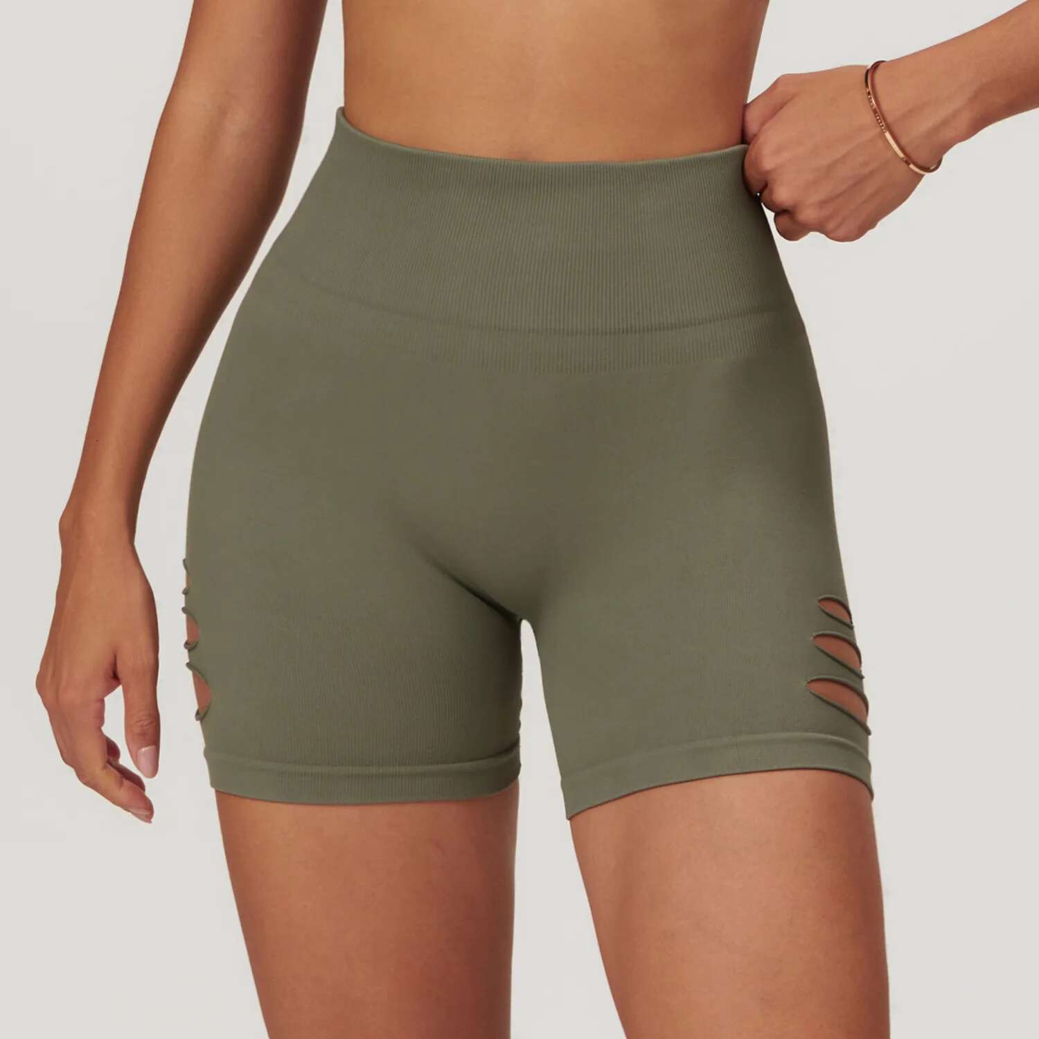 Ddmyoutdoor China Domestic Mermaid Curve Sports Women S High Waist Hip Tight Yoga Pants Casual Running Fiess Shorts Gym Shorts