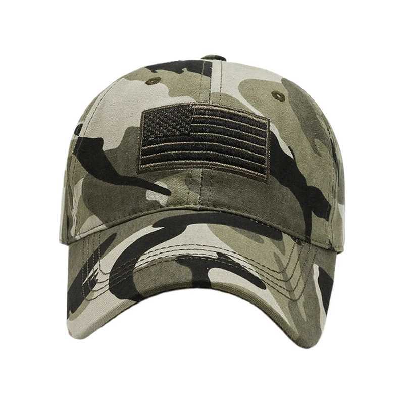 2024 New Designer Mens Military Tactical Baseball Camouflage Bone Black Green Hunting Hats For Men Casquette HommeXJ250116