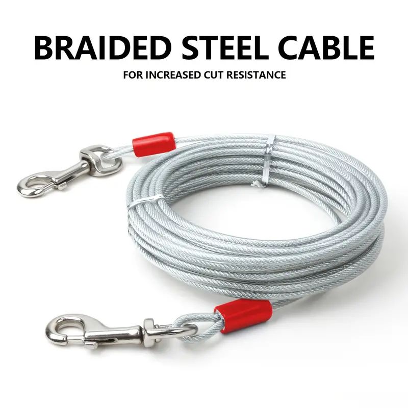 Heavy-Duty Steel Wire Strap Ideal for Outdoor Activities and Security