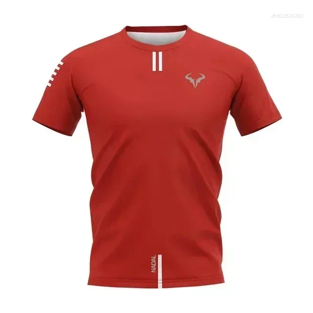 Men's T Shirts Federer Tennis Sports Quick Drying Top Nadal Polo Shirt Breathable Dejo Short Sleeved T-shirt