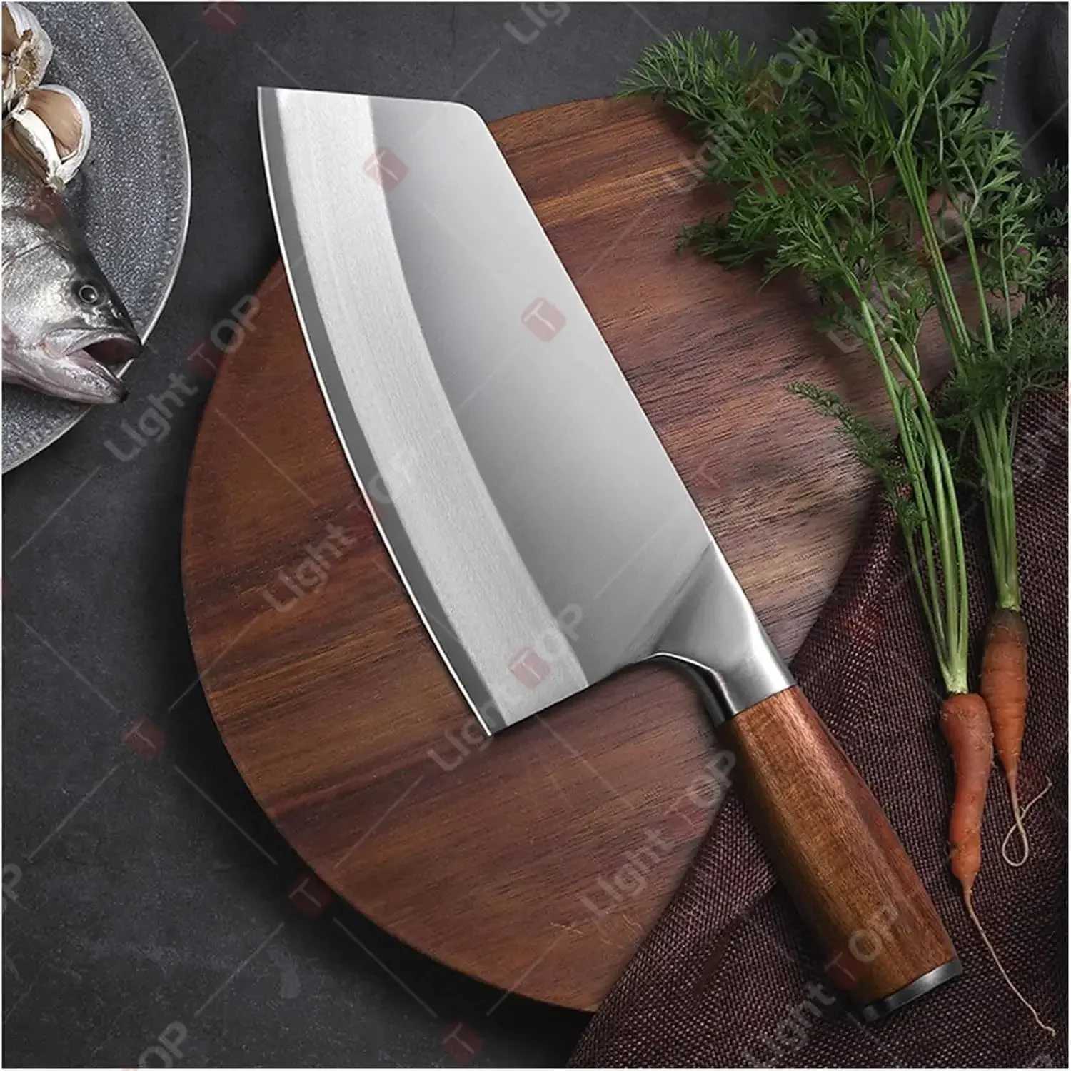 Professional Kitchen Knives Set Japanese Chef Knife Meat Cleaver Chopping Fish Fillet Cooking knife with box Kitchen AccessoriesXJ250117