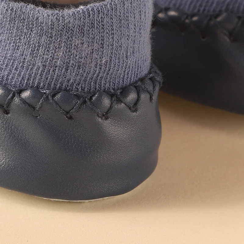 Baby Socks Shoes Infant Color Matching Cute Kids Boys Doll Soft Soled Child Floor Sneaker Toddler Girls First Walkers 250115